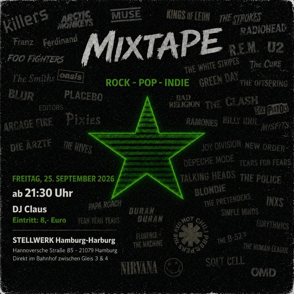 MIXTAPE - Rock - Pop - Indie